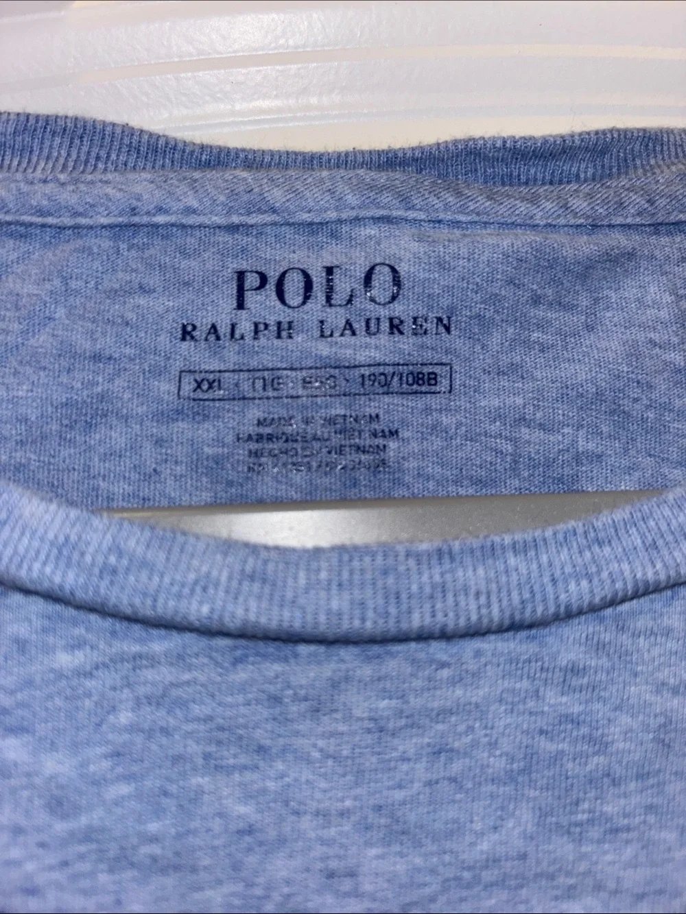 Polo by Ralph Lauren Light Blue Short Sleeve Crewneck T-Shirt